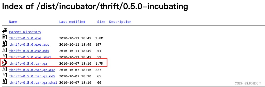 MacOs 安装thrift-0.5.0