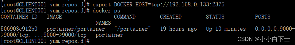 docker学习笔记05-TCP远程连接与docker compose简介
