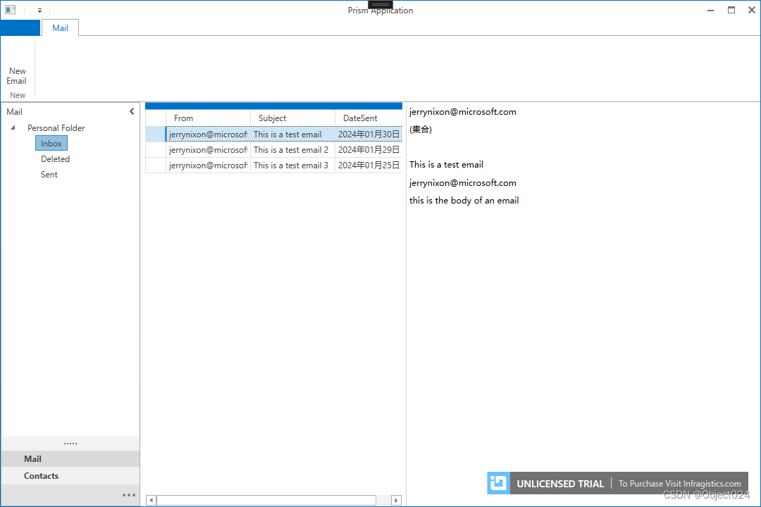 C# WPF Prsim PrsimOutlook学习记录(四)
