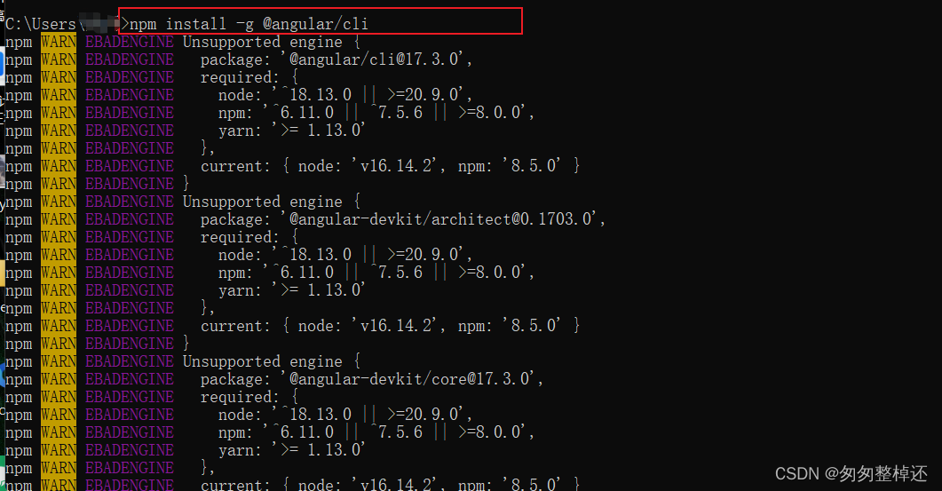 查看<span style='color:red;'>angular</span><span style='color:red;'>版本</span>的问题The <span style='color:red;'>Angular</span> CLI requires a minimum Node.js version of v18.13.