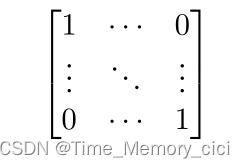 Latex公式中矩阵的方括号和圆括号表示方法