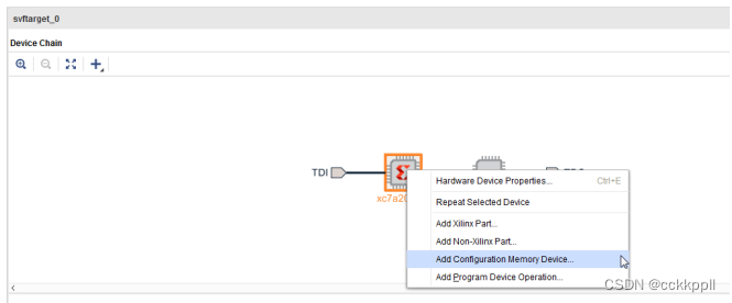 vivado向赛灵思器件添加配置存储器器件