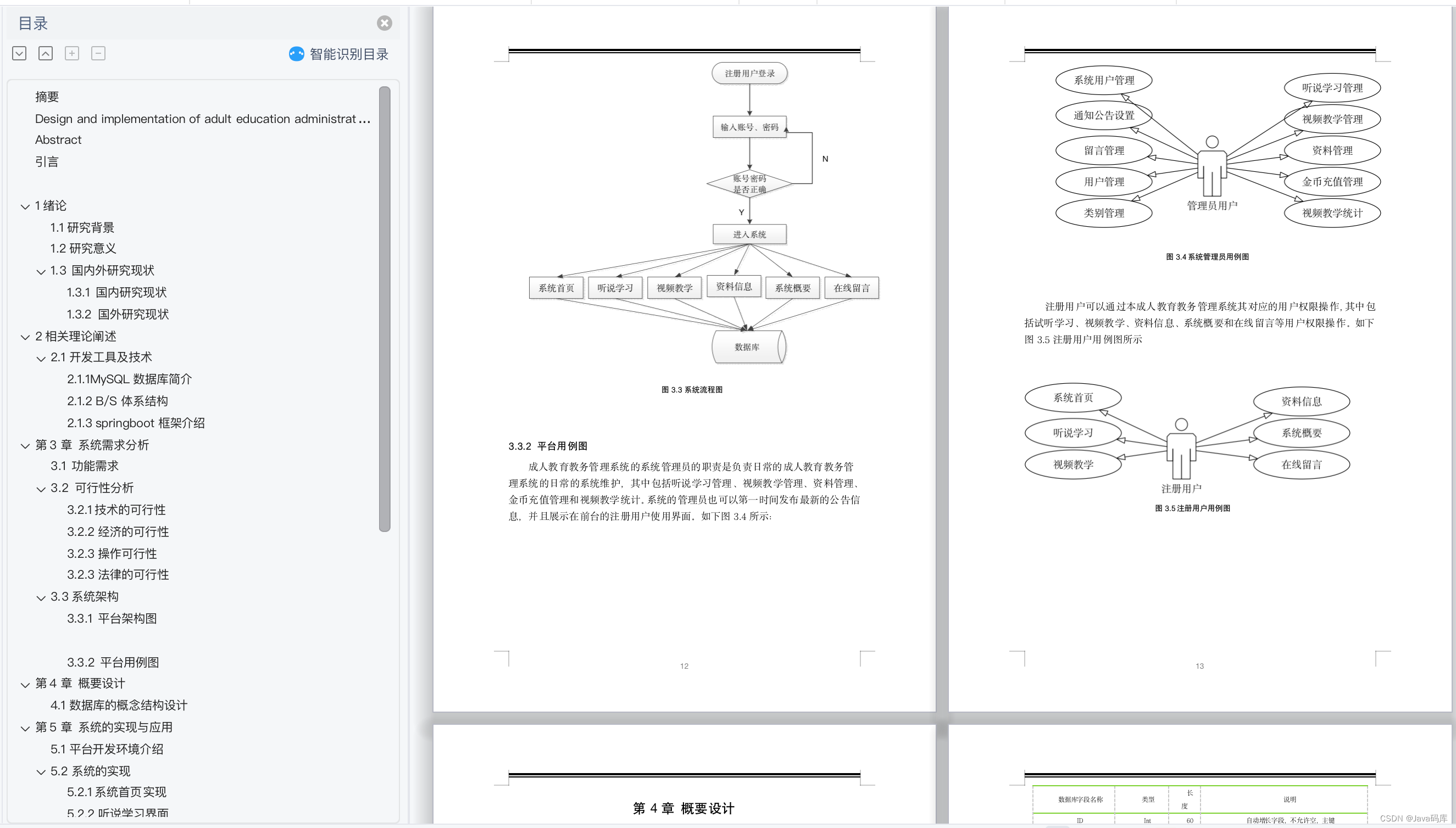 基于springboot+vue实现的的成人教育教务系统