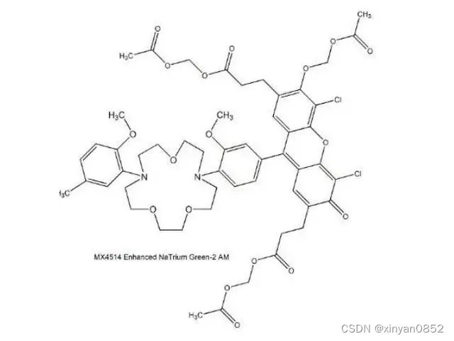 ENG-2 <span style='color:red;'>AM</span>，129423-<span style='color:red;'>53</span>-6主要用于<span style='color:red;'>检测</span>生物体系<span style='color:red;'>中</span>的Na+浓度