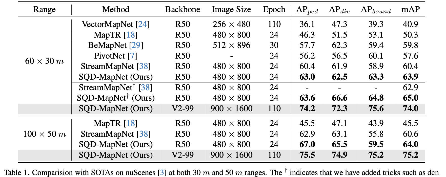 Stream Query Denoising for Vectorized HD Map Construction