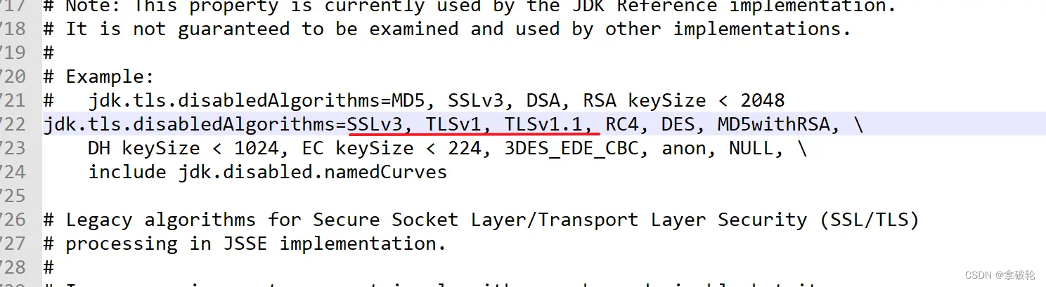 javax.net.ssl.SSLHandshakeException: No appropriate protocol