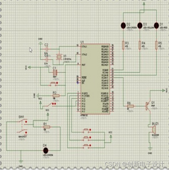 proteus8原理图生成pcb图片