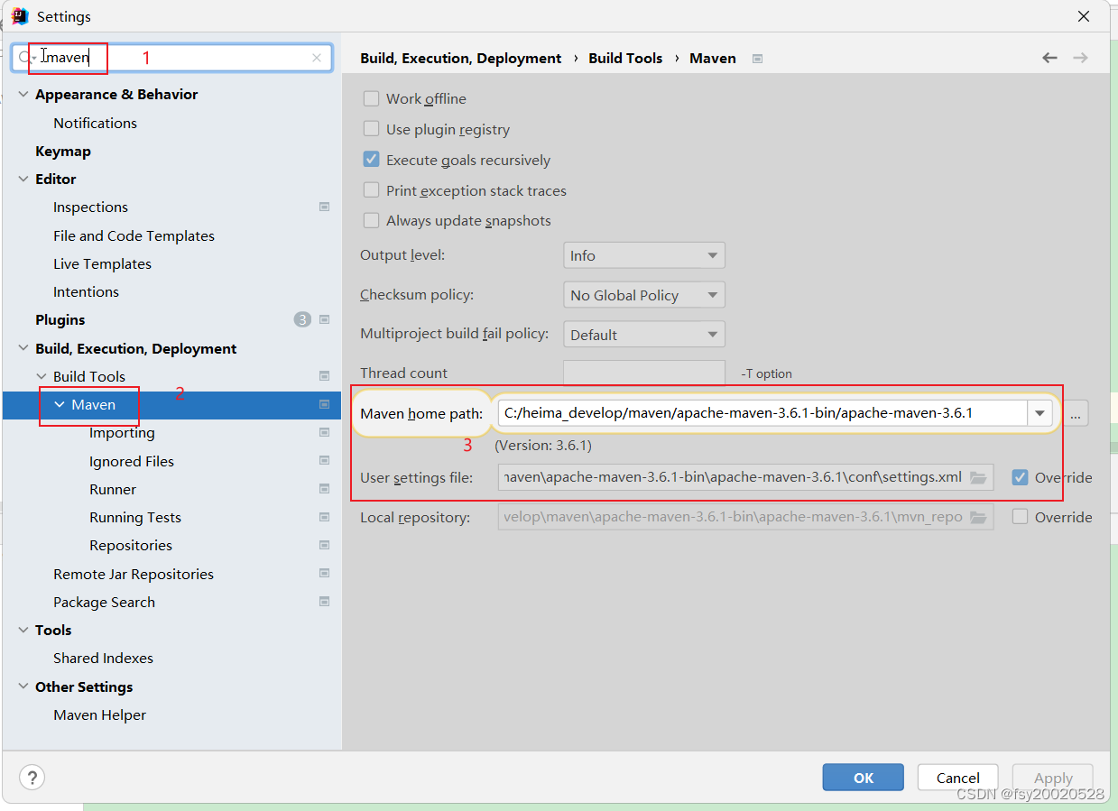 Idea的maven依赖一直报错，Cannot resolve plugin org.apache.maven.plugins，解决Maven依赖报错，无法解析插件org.apache.maven.plugins 第3张