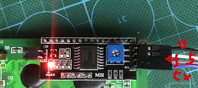 树莓派通过 I2C 驱动 LCD1602 液晶屏