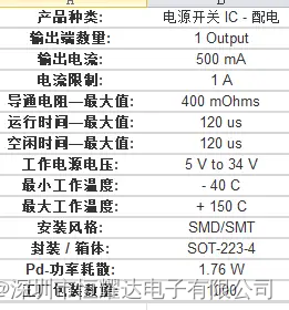 NCV8452STT1G驱动器芯片中文资料PDF数据手册引脚图图片价格参数规格书