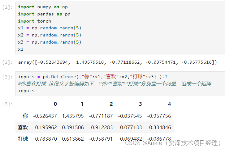 学习<span style='color:red;'>transformer</span>模型-用jupyter<span style='color:red;'>演示</span>逐步计算attention