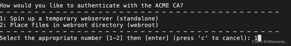 Linux, Certbot快速<span style='color:red;'>申请</span><span style='color:red;'>免费</span><span style='color:red;'>https</span><span style='color:red;'>证书</span>