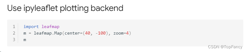 【AI-Fix】解决<span style='color:red;'>地图</span><span style='color:red;'>展示</span>包leafmap在Jupyter NoteBook<span style='color:red;'>中</span><span style='color:red;'>地图</span>不显示的问题