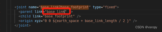 No transform from [base_footprint] to [base_link]