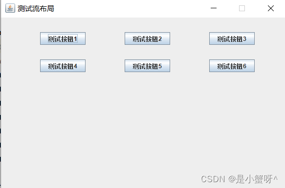 Java+Swing: (FlowLayout流布局) 整理3_java swing flowlayout-CSDN博客