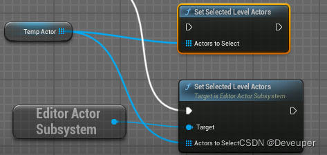 (UE4升级UE5)Selected Level Actor节点升级到UE5