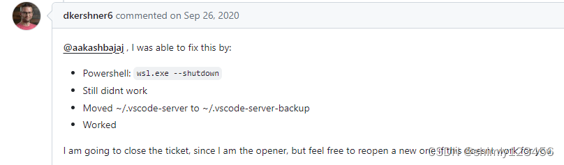 vscode 突然<span style='color:red;'>无法</span><span style='color:red;'>启动</span> WSL <span style='color:red;'>terminal</span> 了怎么办？