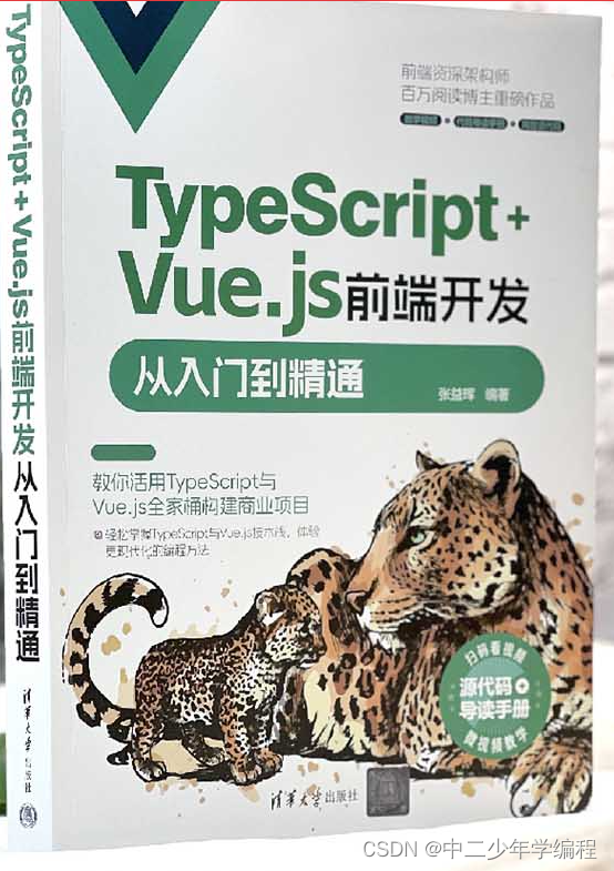 【那些年错过的好书】——TypeScript+Vue.js前端开发从入门到精通