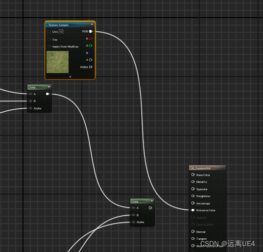 UE4 去除重复纹理