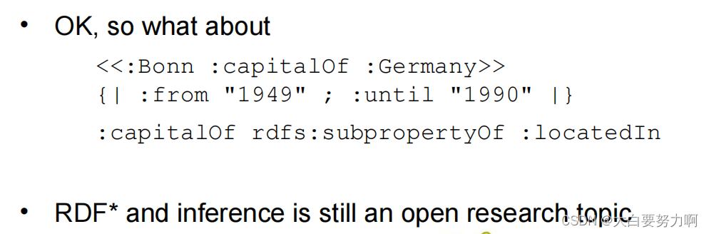 RDF* and Inference2