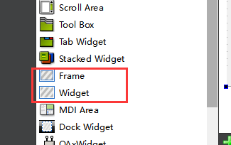 【Qt】Frame和Widget的区别