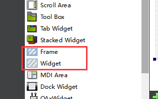 【<span style='color:red;'>Qt</span>】Frame<span style='color:red;'>和</span><span style='color:red;'>Widget</span><span style='color:red;'>的</span>区别