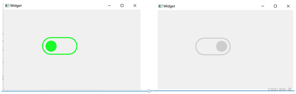 【QT入门】 Qt自定义控件与样式设计之QCheckBox qss实现按钮开关