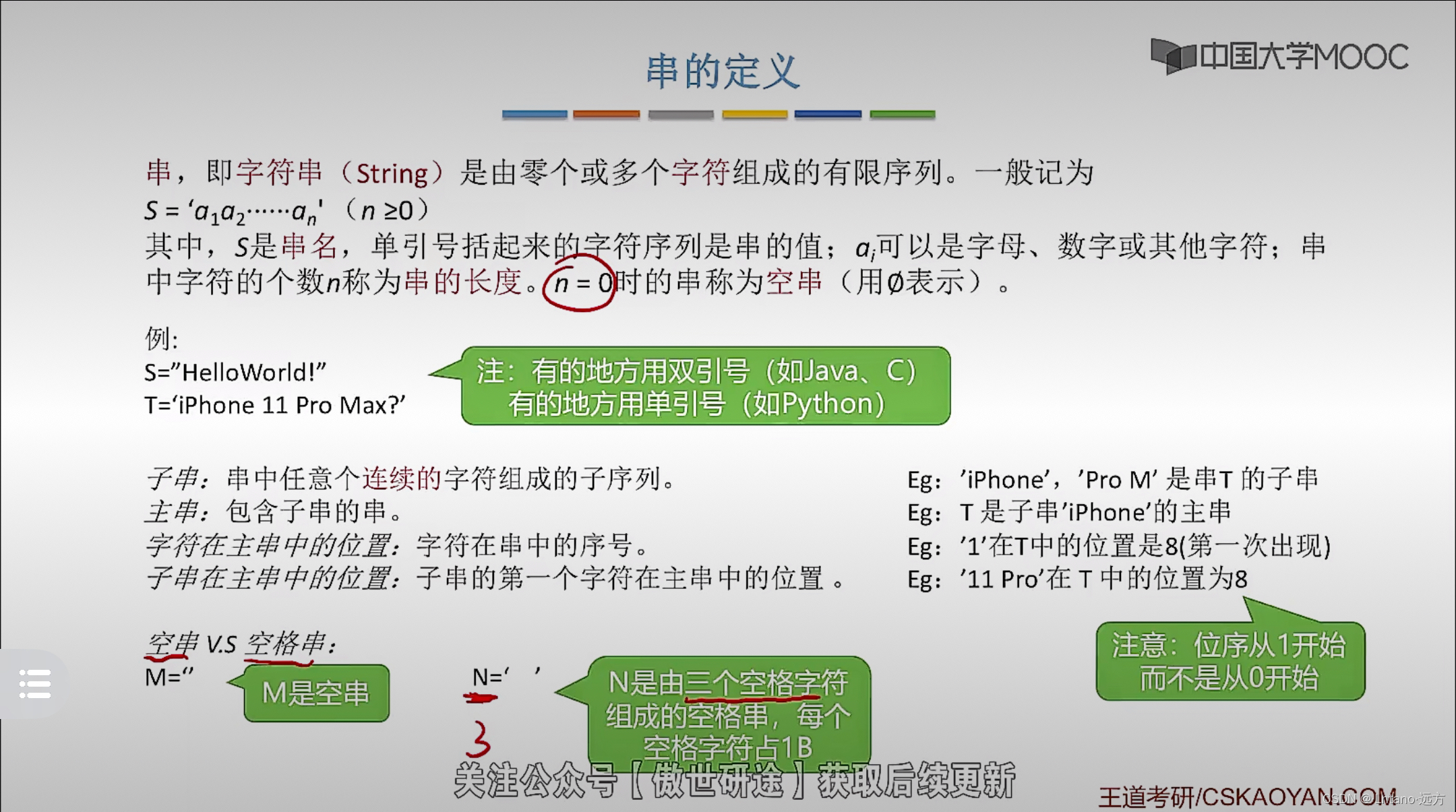 （42）5.9数据结构第四章串（定义和基本实现）