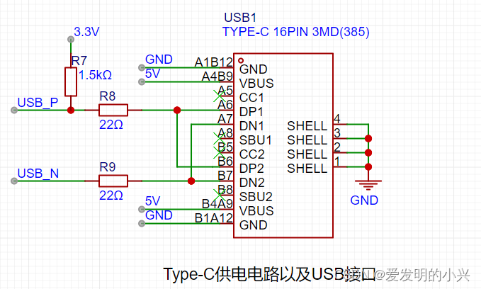 54mm插针(用户接口)swd引脚外接接口pcb 3d效果图