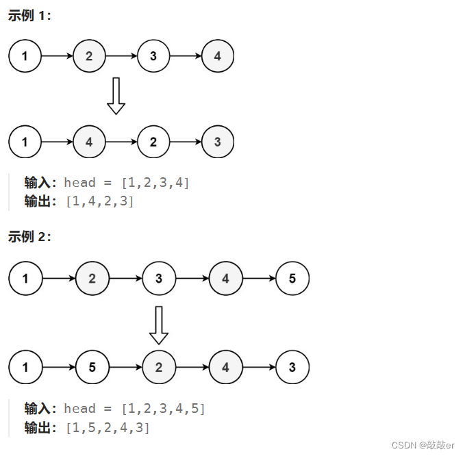 [LeetCode]143.重排链表