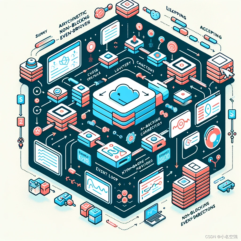 异步非阻塞事件驱动架构的具体流程解析