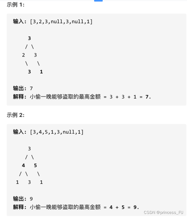 代码随想录算法训练营第四十七天|动态规划|198.打家劫舍、213.打家劫舍II、337.打家劫舍III