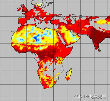 NASA数据集——NASA 标准三级（L3）每月深蓝气溶胶产品提供了全球陆地和海洋上空气溶胶光学厚度（AOT）