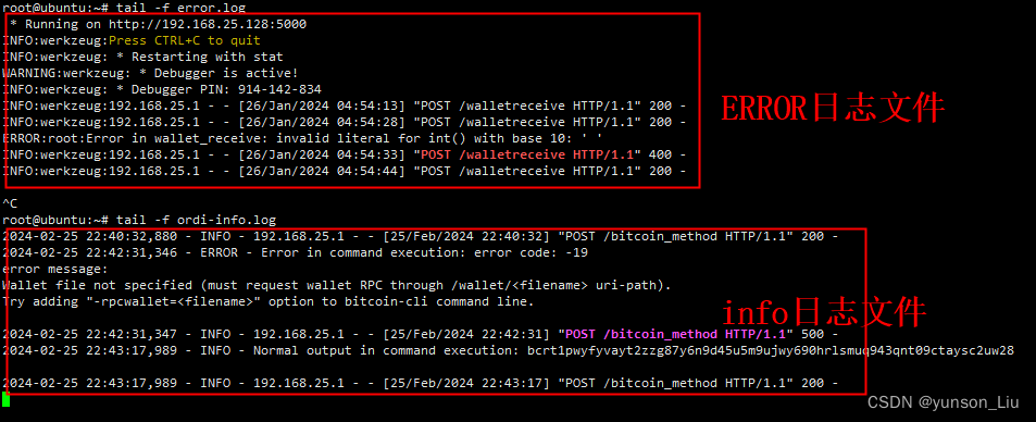 python脚本调用bitcoin-cli接口命令