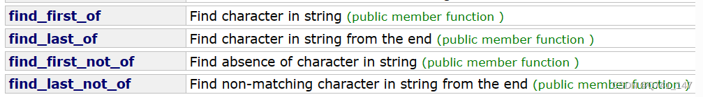 标准库中的String类 String（C++）【4】