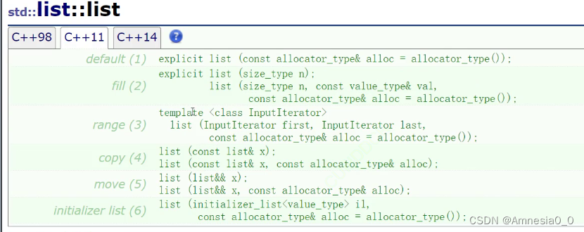 C++的List