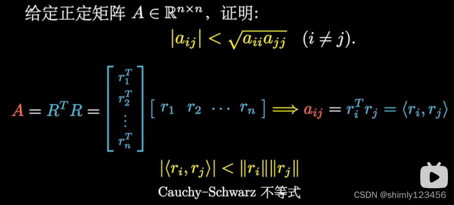 (done) 什么是正定矩阵？Positive Definite Matrices