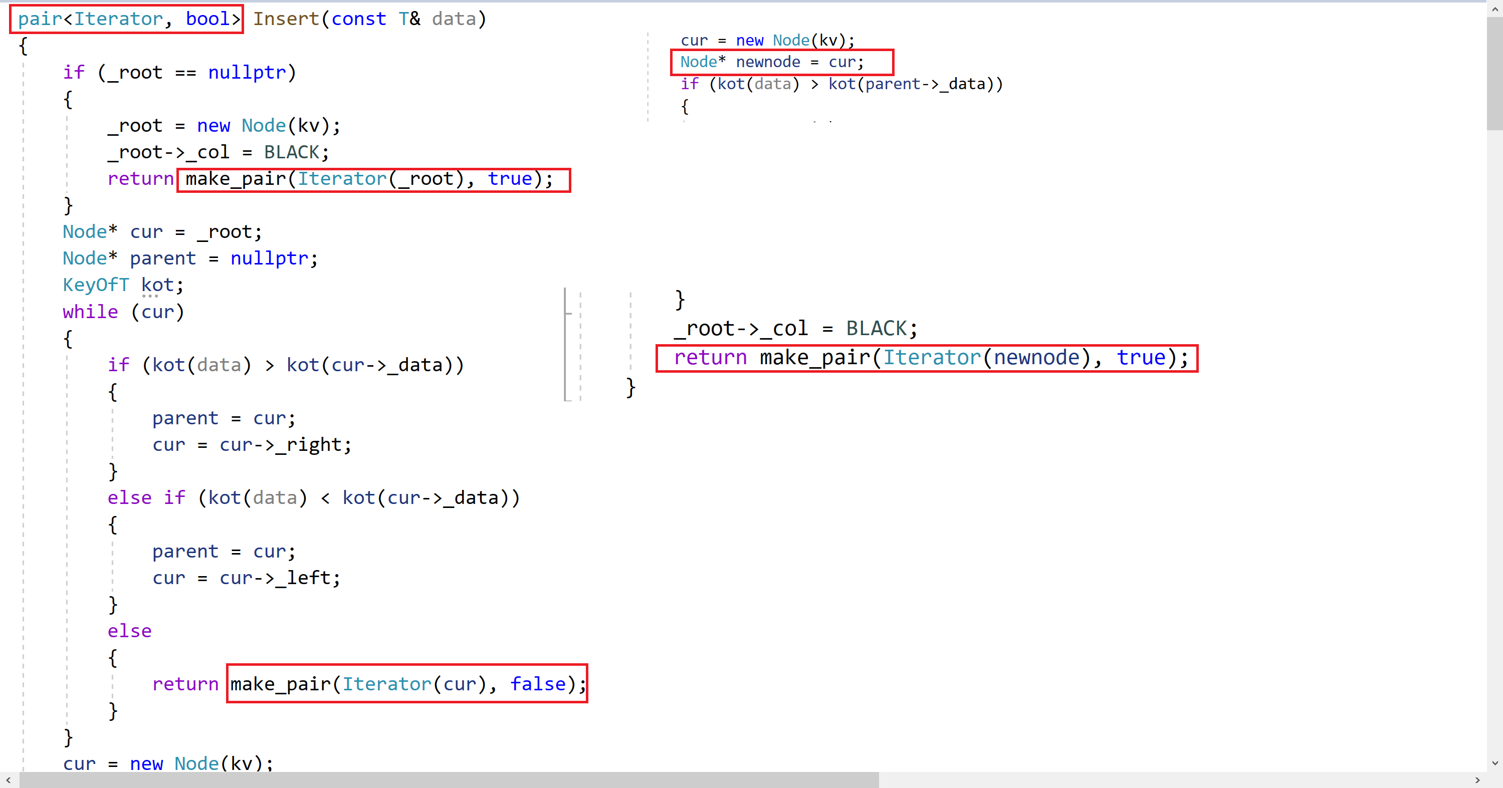 【map、set】C++用红黑树来封装map、set容器