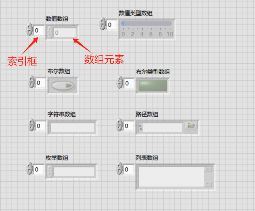 labview数组精讲