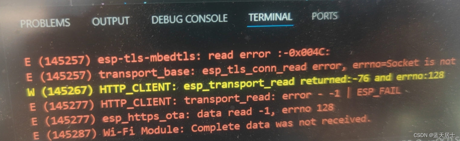 ESP-IDF OTA升级过程中遇到的“esp_transport_read returned:-1 and errno:128”问题（2）