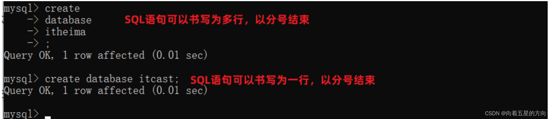 数据库开发之SQL简介以及DDL的详细解析