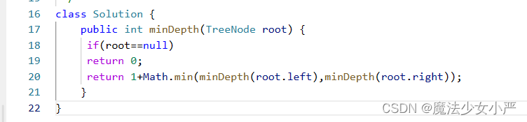 Day16:LeedCode 104.<span style='color:red;'>二</span><span style='color:red;'>叉</span><span style='color:red;'>树</span><span style='color:red;'>的</span>最大深度 111.<span style='color:red;'>二</span><span style='color:red;'>叉</span><span style='color:red;'>树</span>最小深度 222.<span style='color:red;'>完全</span><span style='color:red;'>二</span><span style='color:red;'>叉</span><span style='color:red;'>树</span><span style='color:red;'>的</span><span style='color:red;'>结</span><span style='color:red;'>点</span>个数