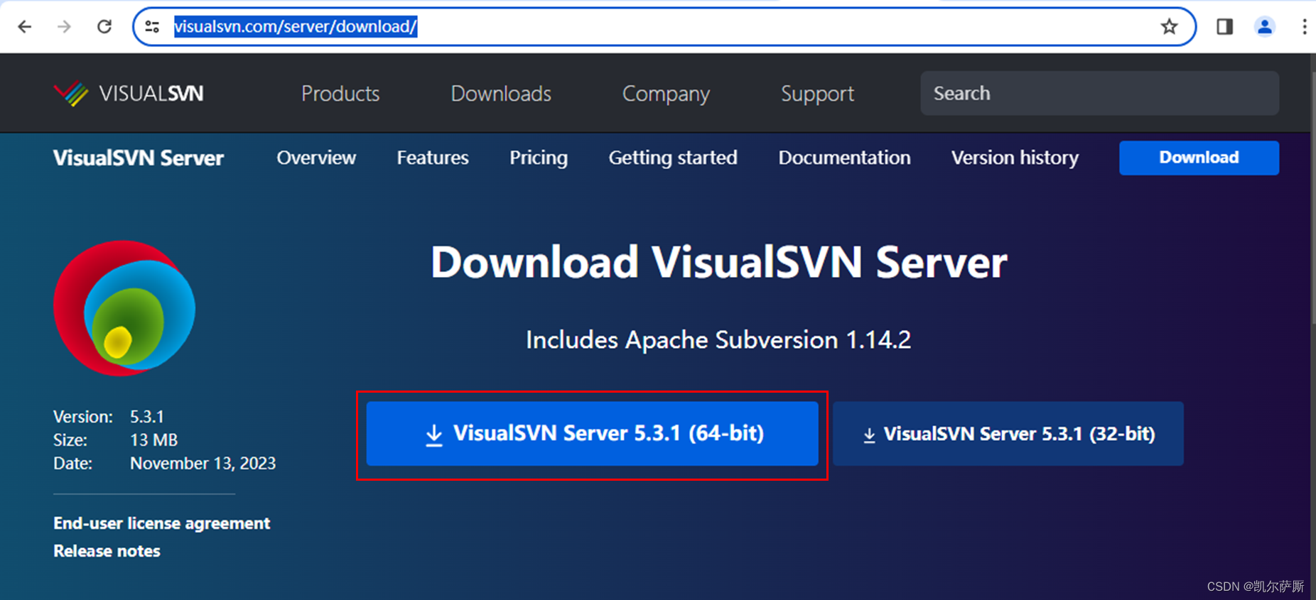 SVN下载安装（服务器与客户端）