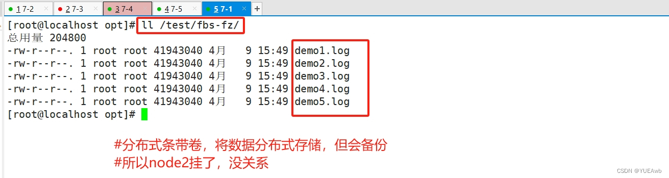 GFS部署实验