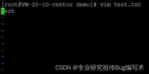 Linux系统的常见命令十一，文本编辑器（vi和vim）