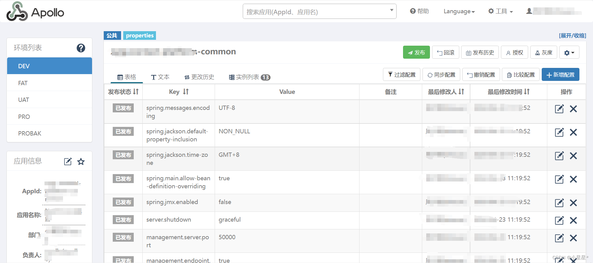 【Apollo配置中心】集成springboot自动监听属性变更和动态发布配置