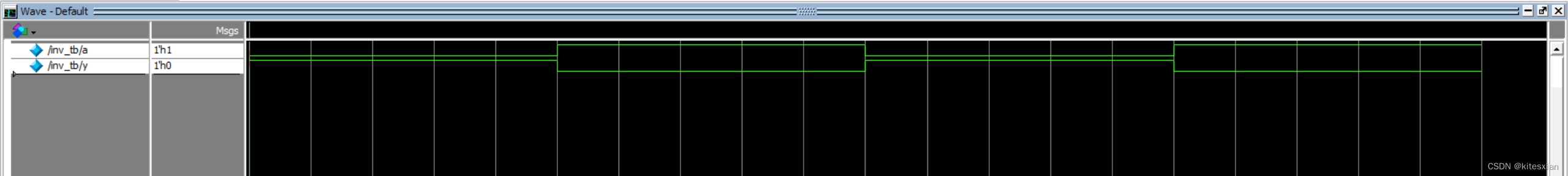 第二节：反相器、与非门Verilog实现