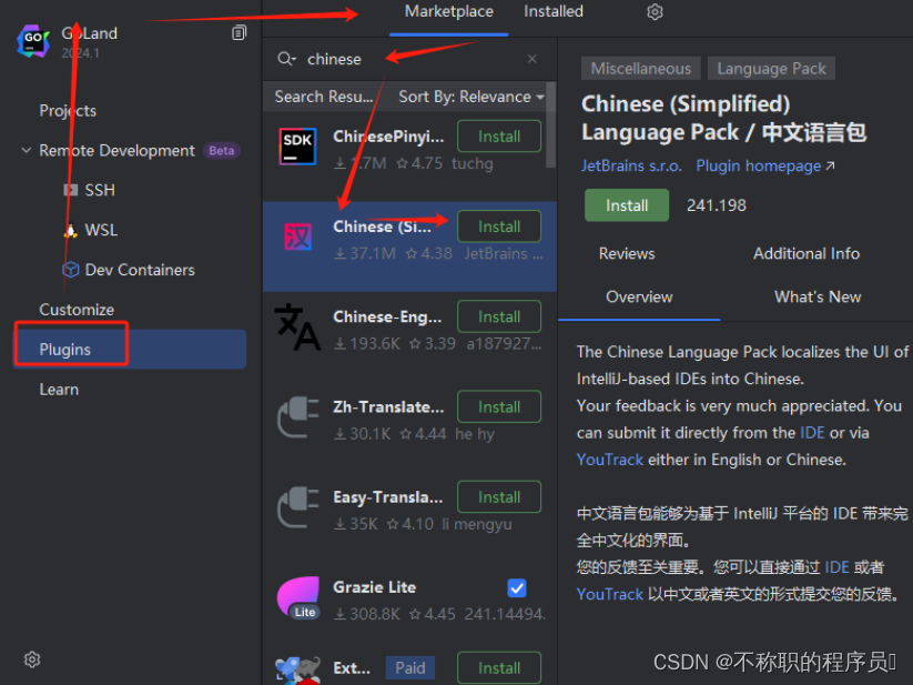 JetBrains GoLand v2024.1 激活版 (Go语言集成开发IDE)