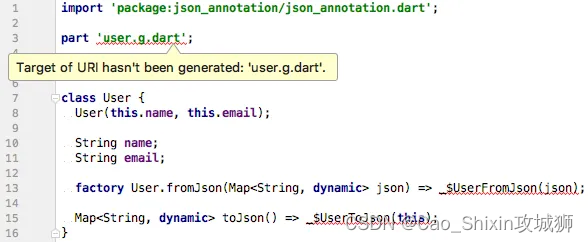 [Flutter]Json和序列化数据