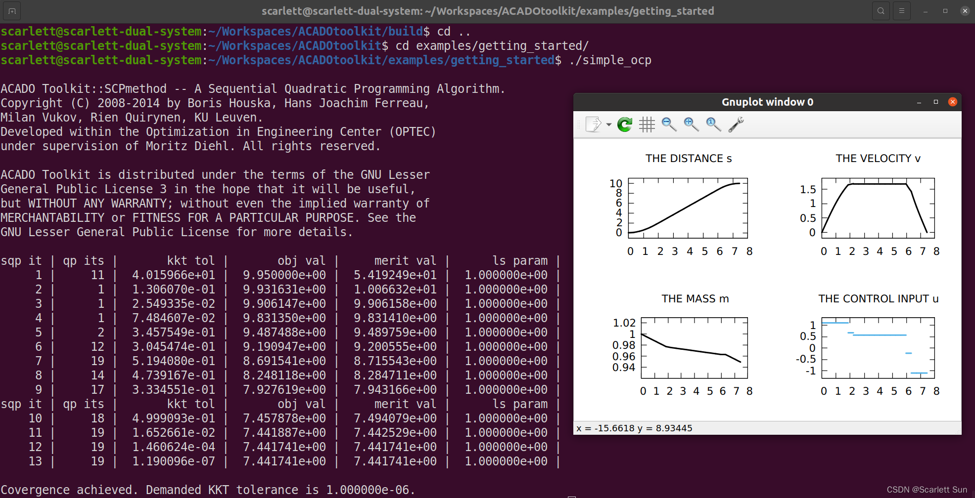 Linux配置Acado